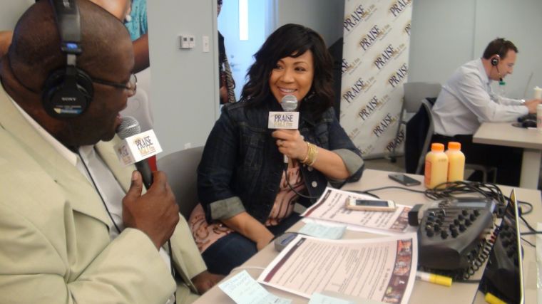 Erica Campbell @ Praise 104.1 St. Jude's Radiothon