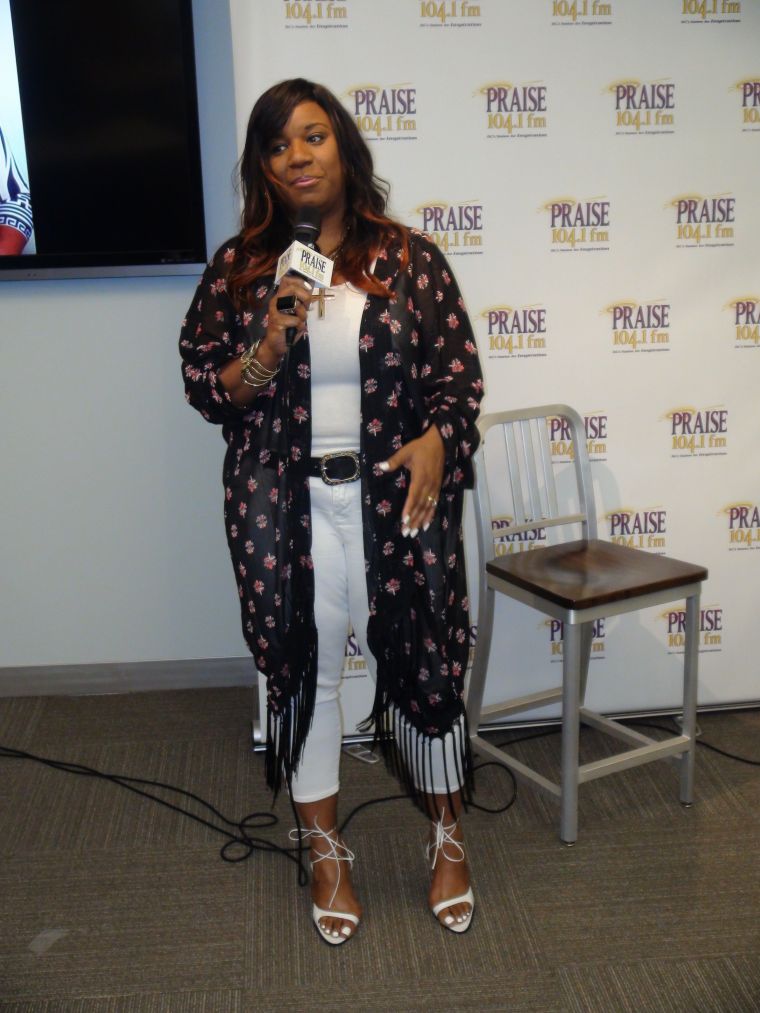 Kirk Franklin & Tasha Page-Lockhart @ Praise 104.1