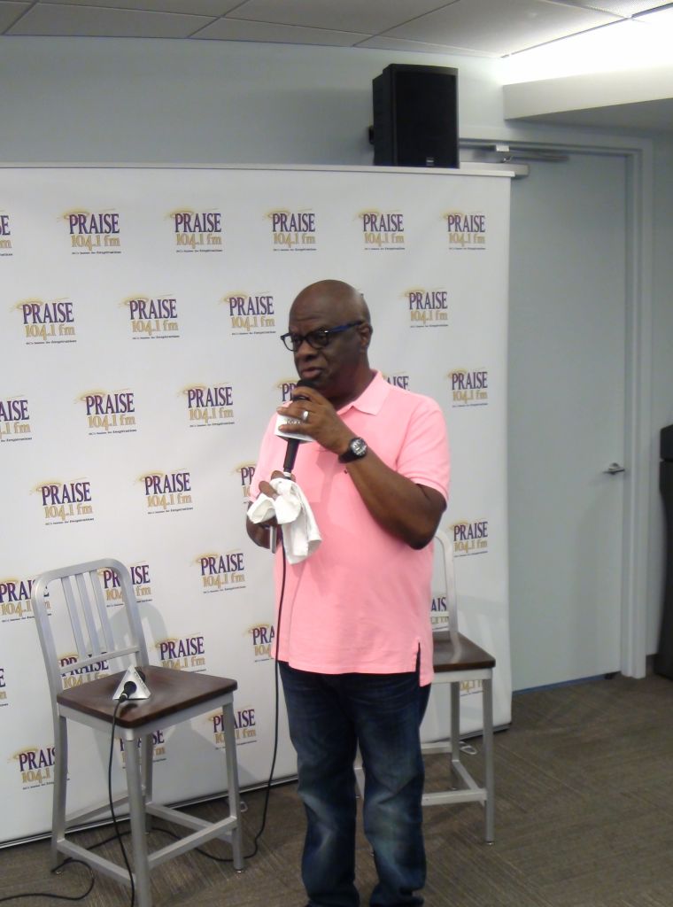 Kirk Franklin & Tasha Page-Lockhart @ Praise 104.1