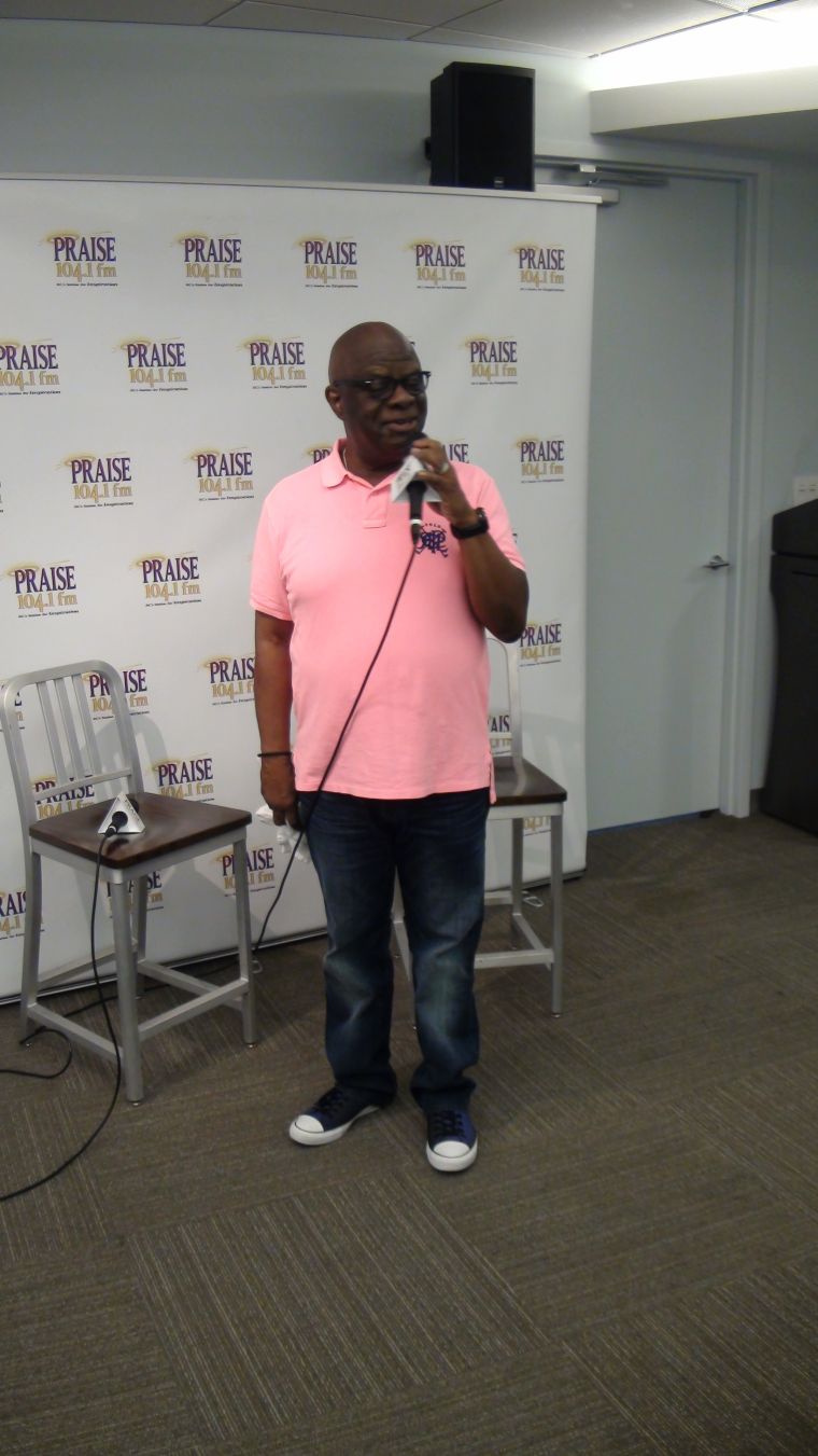 Kirk Franklin & Tasha Page-Lockhart @ Praise 104.1