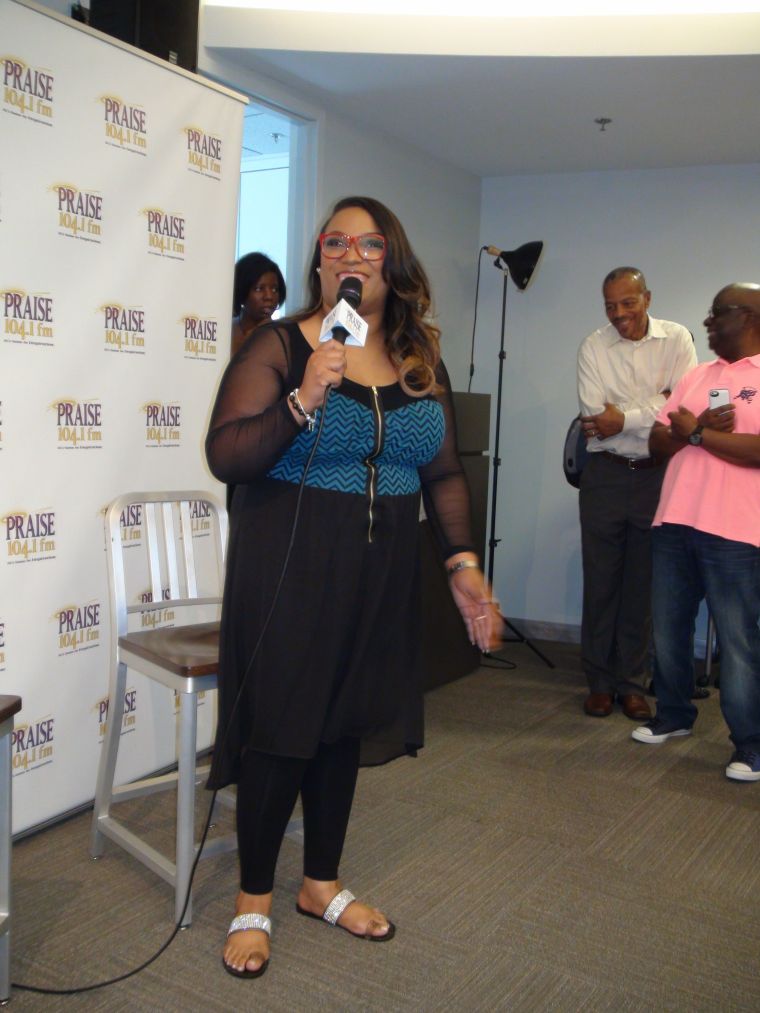 Kirk Franklin & Tasha Page-Lockhart @ Praise 104.1