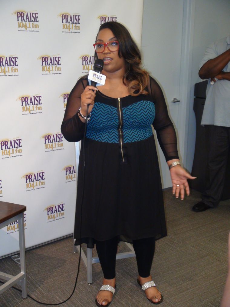 Kirk Franklin & Tasha Page-Lockhart @ Praise 104.1