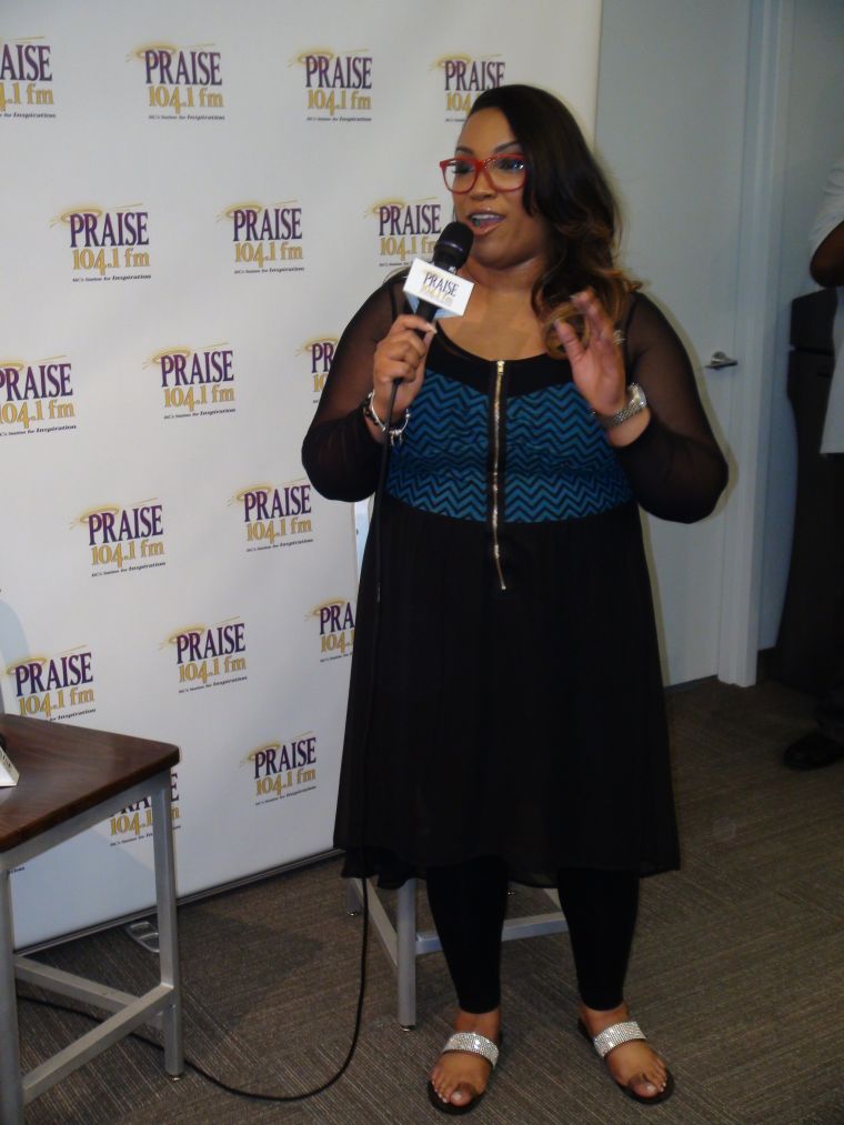 Kirk Franklin & Tasha Page-Lockhart @ Praise 104.1