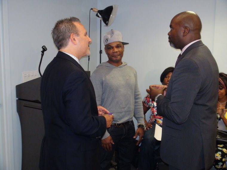 Kirk Franklin & Tasha Page-Lockhart @ Praise 104.1