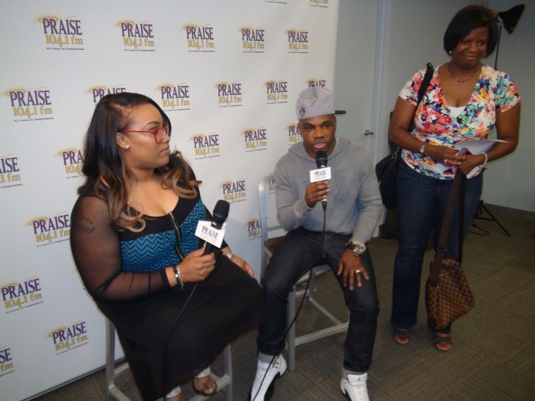Kirk Franklin & Tasha Page-Lockhart @ Praise 104.1