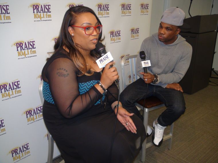 Kirk Franklin & Tasha Page-Lockhart @ Praise 104.1