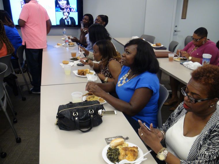 Kirk Franklin & Tasha Page-Lockhart @ Praise 104.1