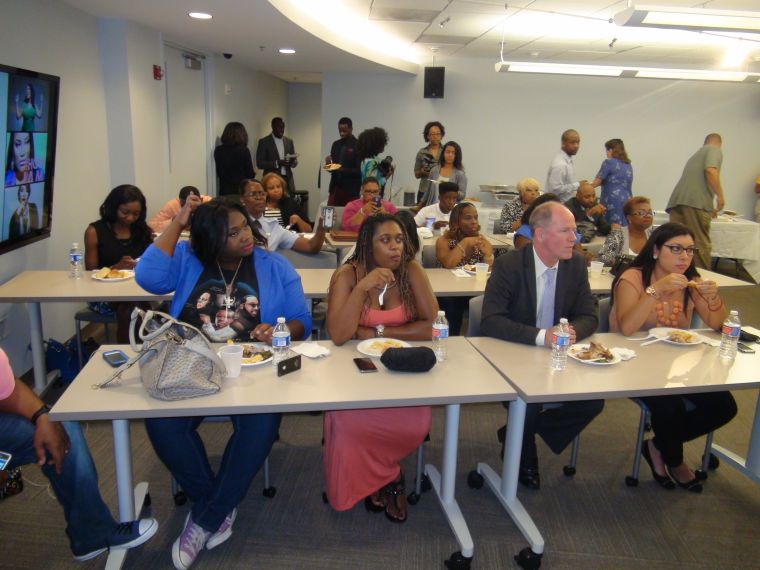 Kirk Franklin & Tasha Page-Lockhart @ Praise 104.1