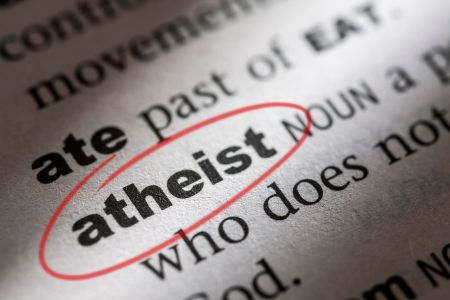 Dictionary entry for the word athiest