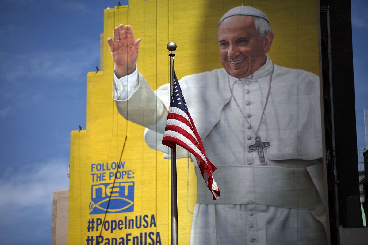 New York City Prepares For Visit Of Pope Francis