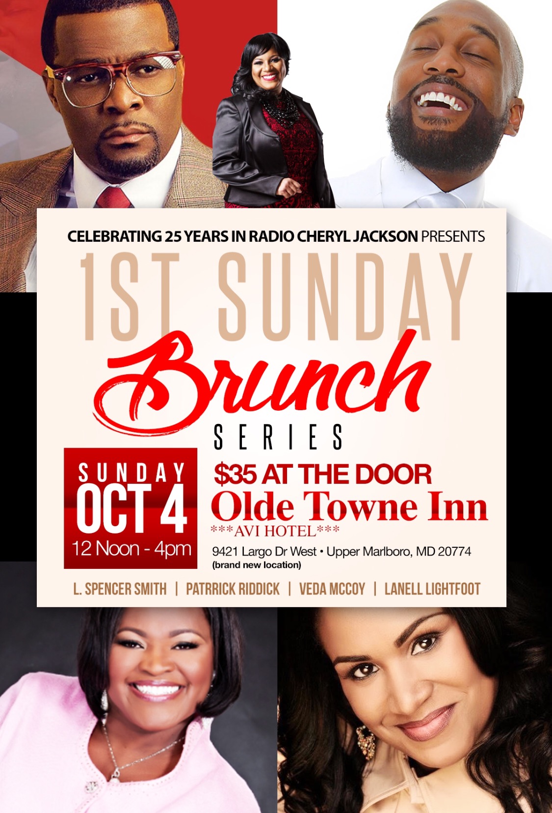 More Than Music Brunch Flyer (October)