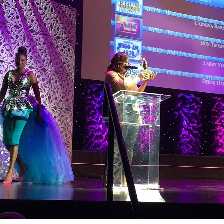 Cheryl Jackson Accepts Stellar Award