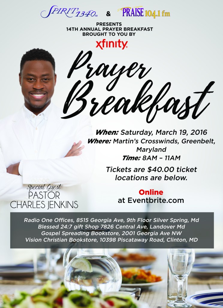 14th Annual Prayer Breakfast Tickets on Sale Now! The Buzz Cincy
