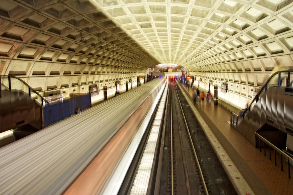 Washington metro station