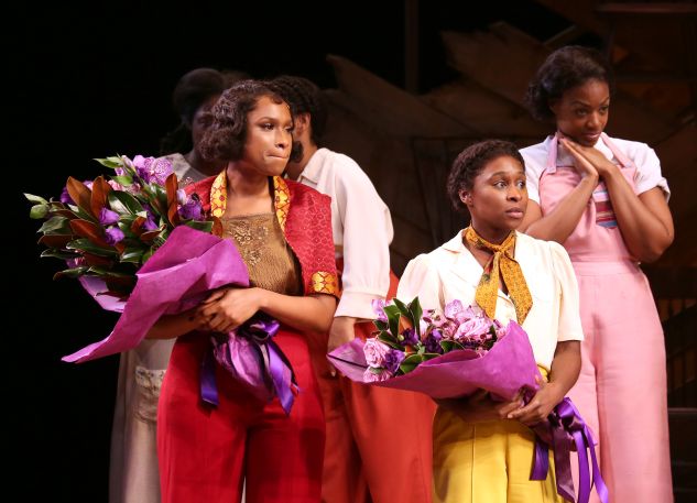 'The Color Purple' Broadway Opening Night - Arrivals And Curtain Call