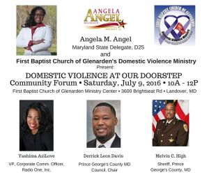 Domestic Violence at Our Doorstep Community Forum