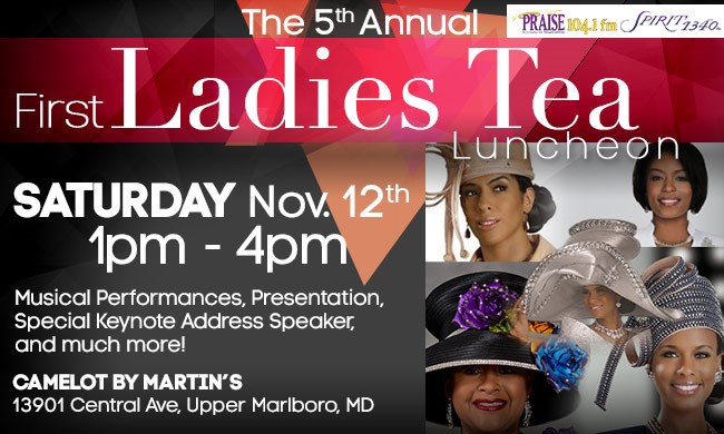 First Lady Tea Lunch Graphic