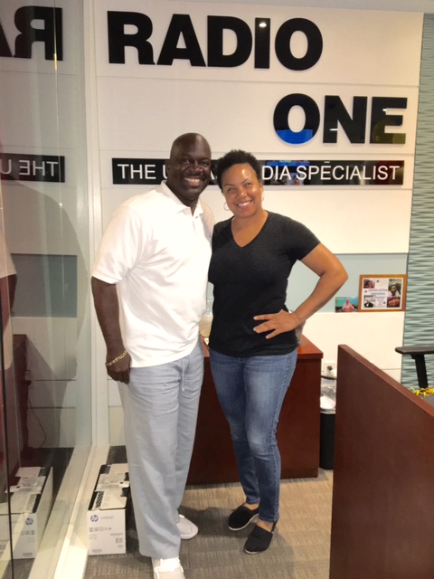 Denise Hill and Chief Brian Jordan of Howard University