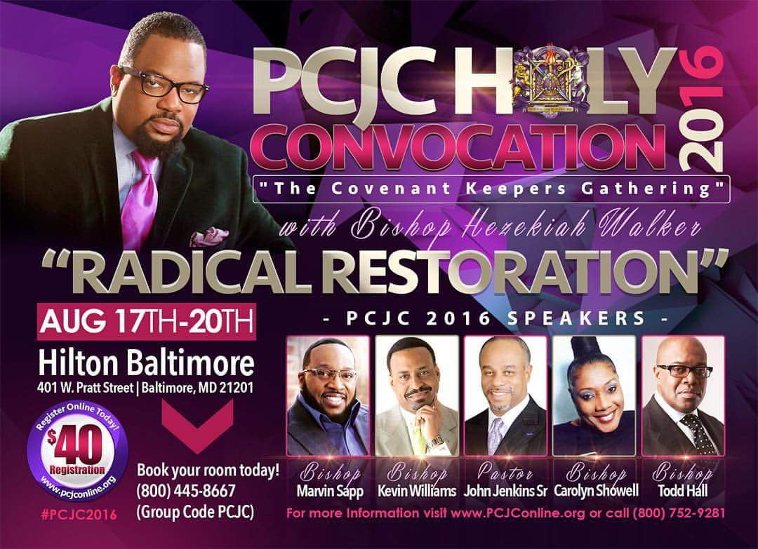 PCJC Holy Convocation 2016