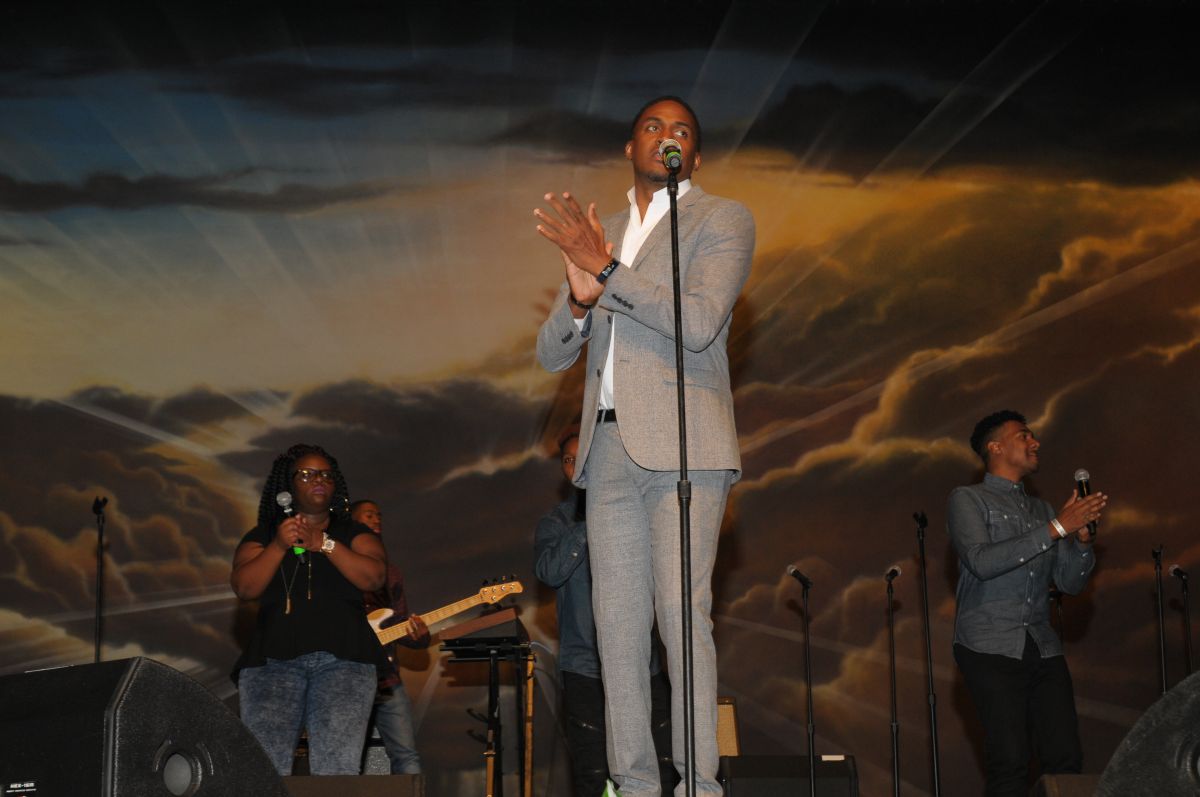 Ted Winn At Spirit Of Praise