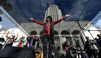 City Of Los Angeles Memorial Tribute Of Prince Rogers Nelson