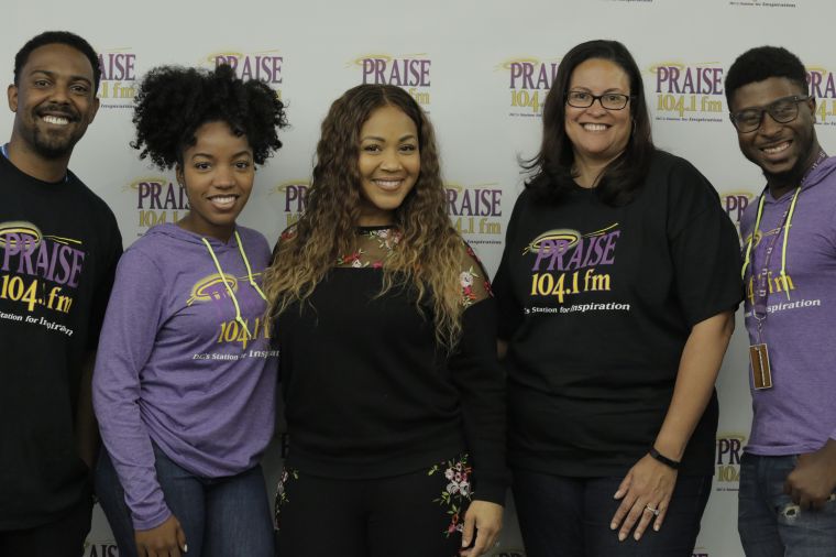 Praise 104.1 Erica Campbell Meet & Greet