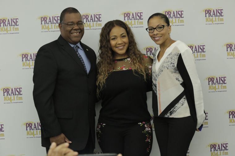 Praise 104.1 Erica Campbell Meet & Greet