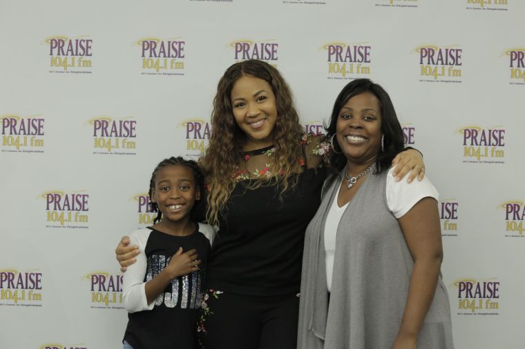 Praise 104.1 Erica Campbell Meet & Greet