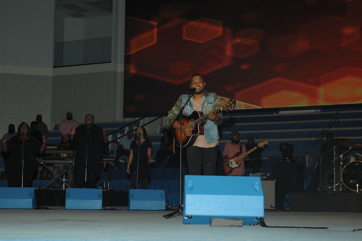 Todd Dulaney At The 2017 Spirit Of Praise
