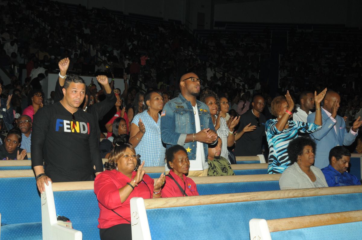 Todd Dulaney At The 2017 Spirit Of Praise