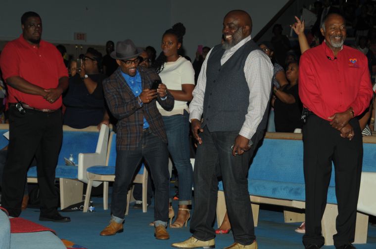 Erica & Tina Campbell Perform At The 10th Annual Spirit Of Praise