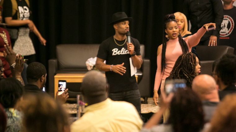 Candid Moments At A Night Of Love