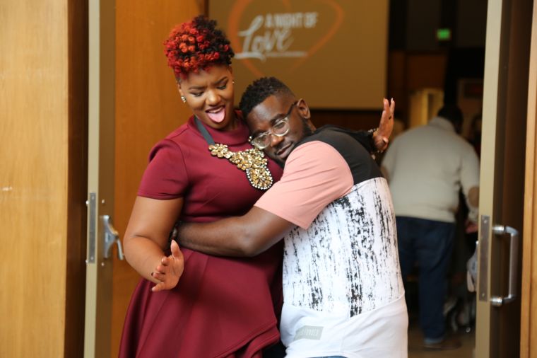 Candid Moments At A Night Of Love