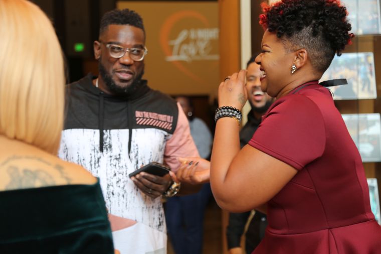 Candid Moments At A Night Of Love