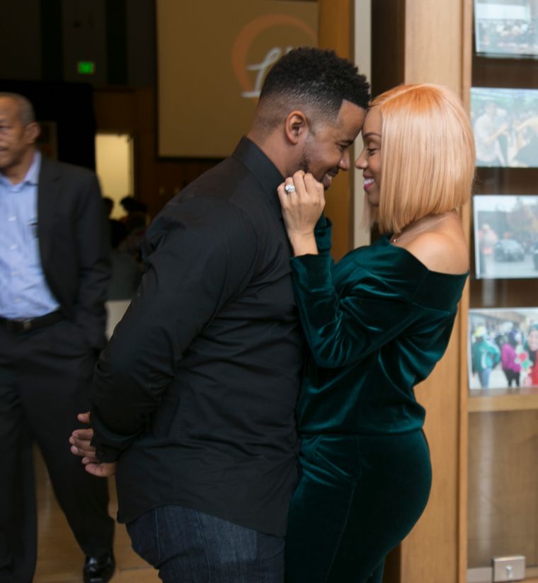 Candid Moments At A Night Of Love