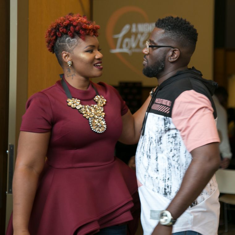 Candid Moments At A Night Of Love