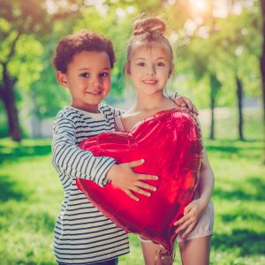 Children with heart