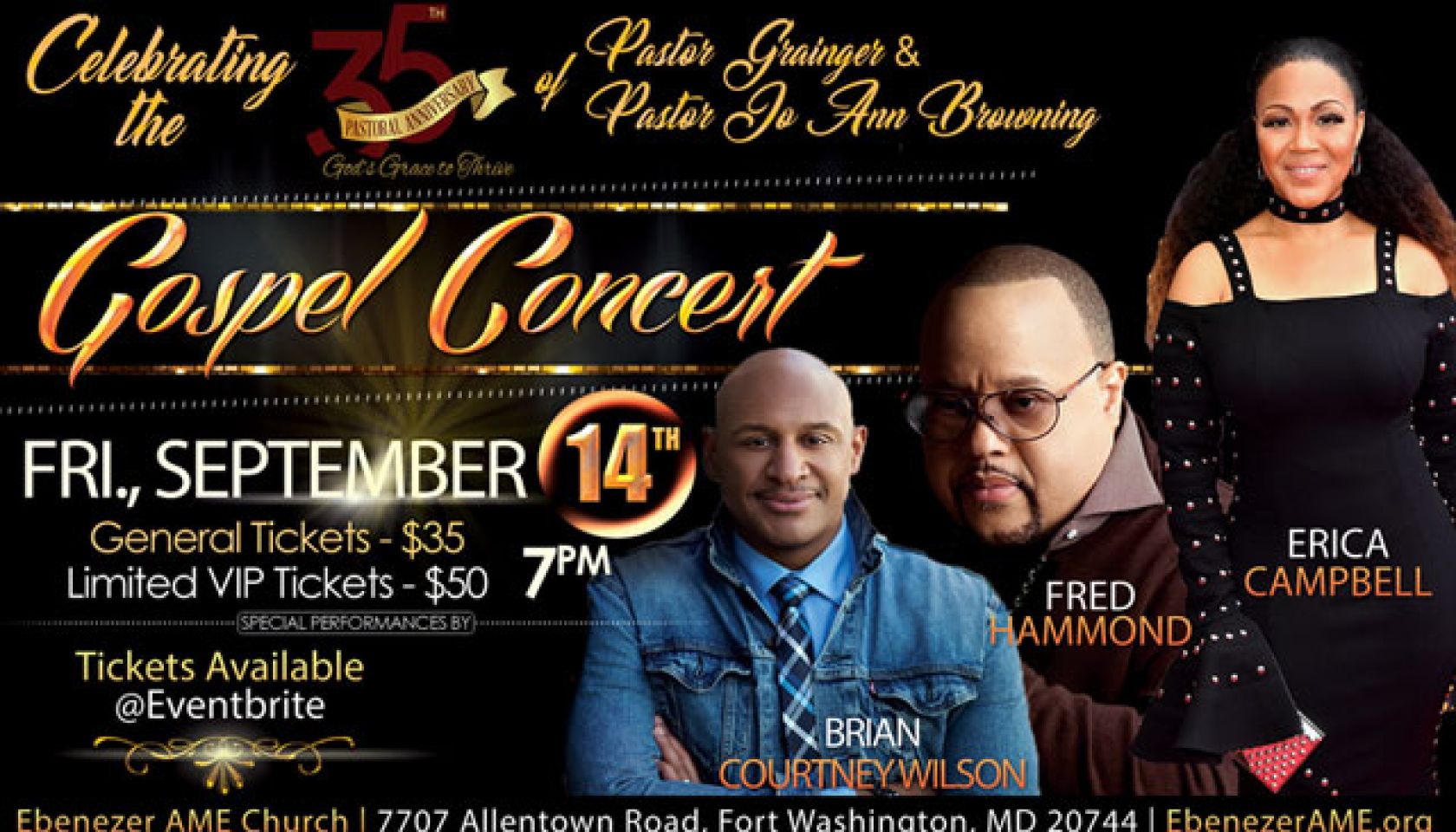 5th Pastoral Anniversary Celebration Gospel Musical Celebration