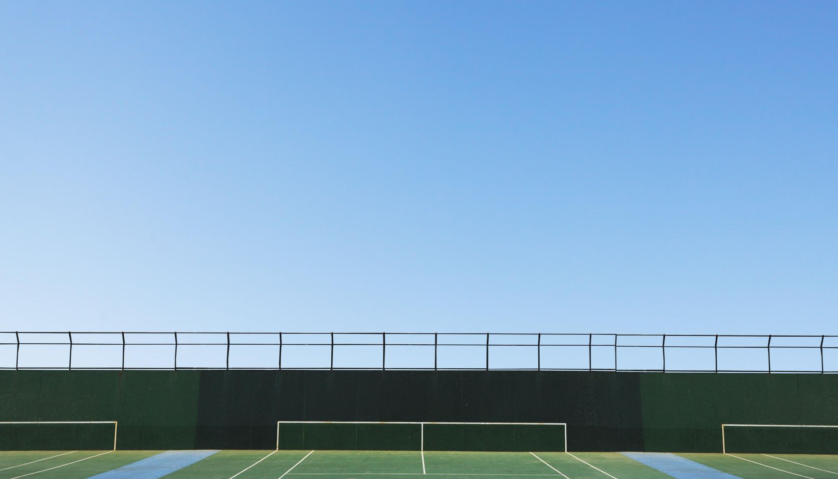 A tennis court