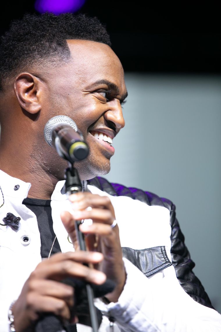 Jonathan Nelson & Purpose At the 12th Annual Spirit Of Praise Celebration