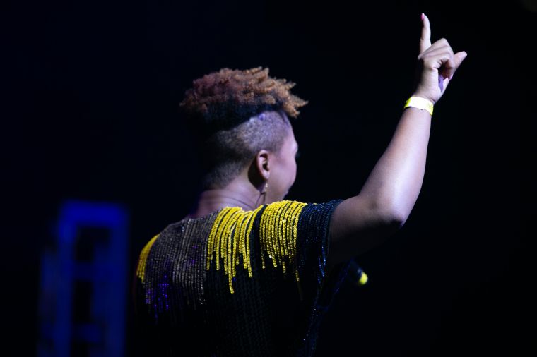 Jonathan Nelson & Purpose At the 12th Annual Spirit Of Praise Celebration