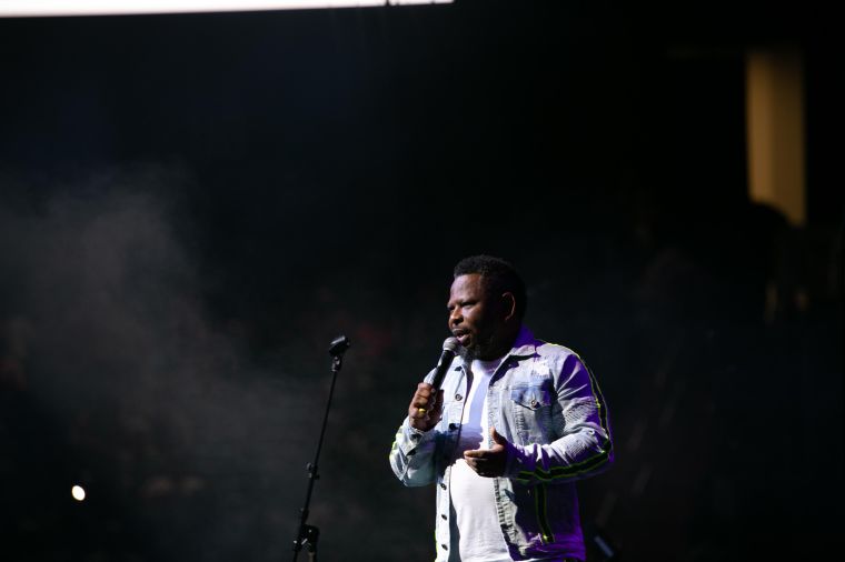 Jonathan Nelson & Purpose At the 12th Annual Spirit Of Praise Celebration