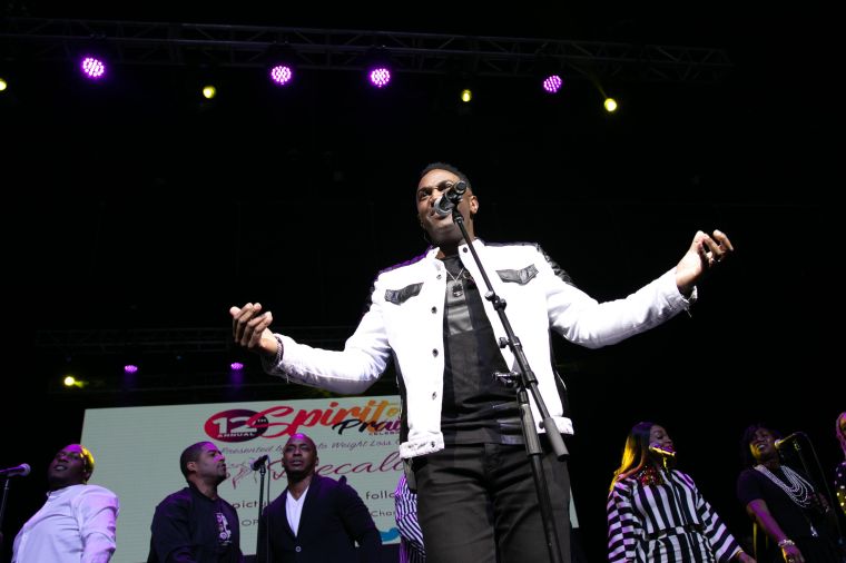 Jonathan Nelson & Purpose At the 12th Annual Spirit Of Praise Celebration