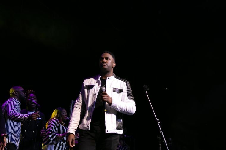 Jonathan Nelson & Purpose At the 12th Annual Spirit Of Praise Celebration