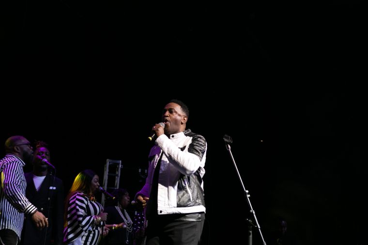 Jonathan Nelson & Purpose At the 12th Annual Spirit Of Praise Celebration