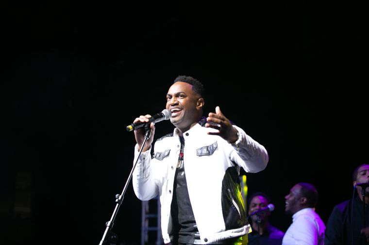 Jonathan Nelson & Purpose At the 12th Annual Spirit Of Praise Celebration