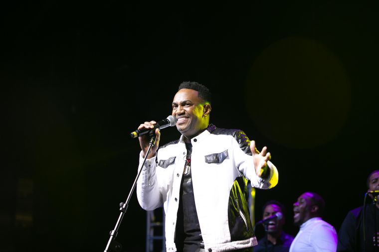 Jonathan Nelson & Purpose At the 12th Annual Spirit Of Praise Celebration