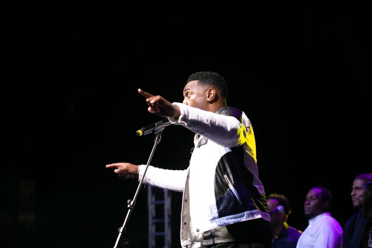 Jonathan Nelson & Purpose At the 12th Annual Spirit Of Praise Celebration