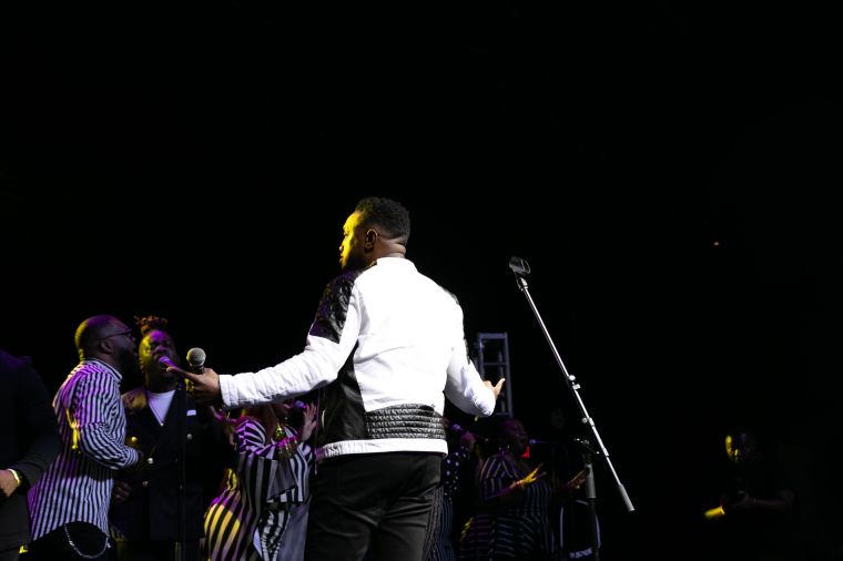 Jonathan Nelson & Purpose At the 12th Annual Spirit Of Praise Celebration