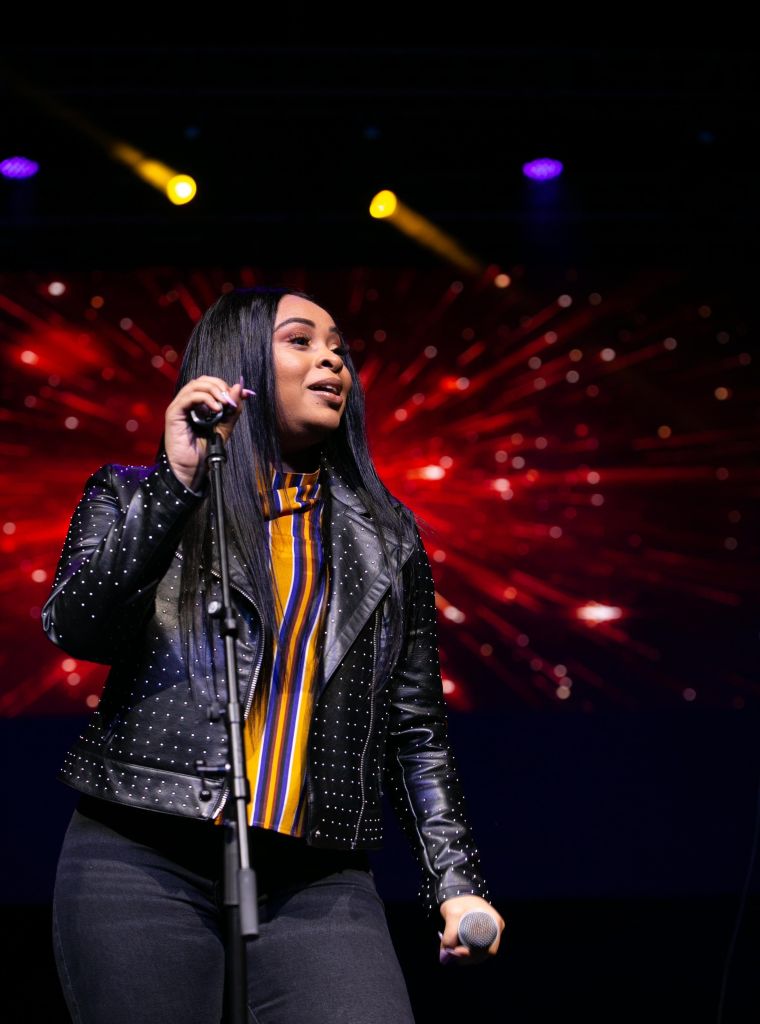 Koryn Hawthorne At the 12th Annual Spirit Of Praise Celebration
